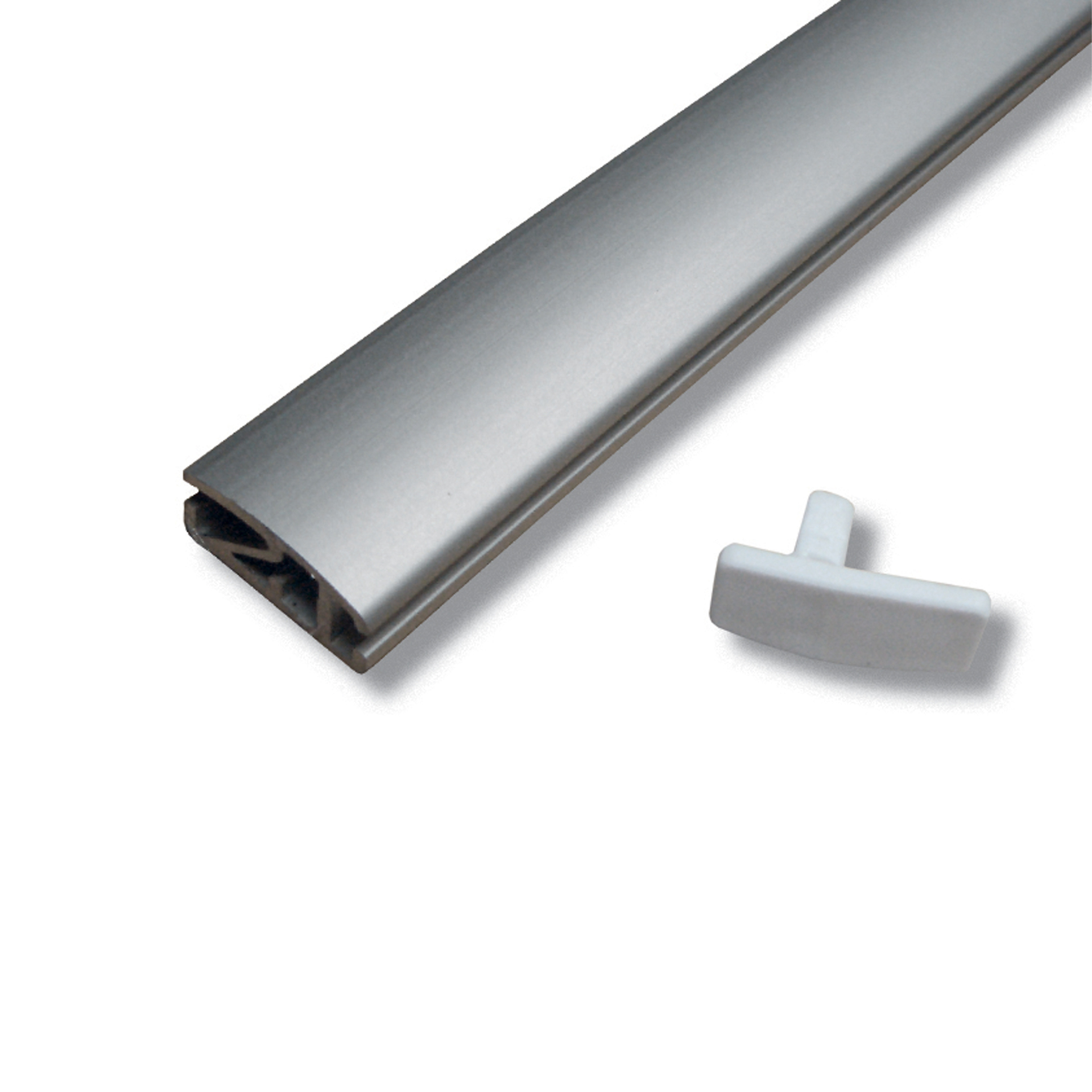 Beschwerung mit Endkappe für Flächenvorhangstoff Schiebevorhang bei leitermann.de günstig kaufen Beschwerung mit Endkappe für Flächenvorhangstoff Schiebevorhang