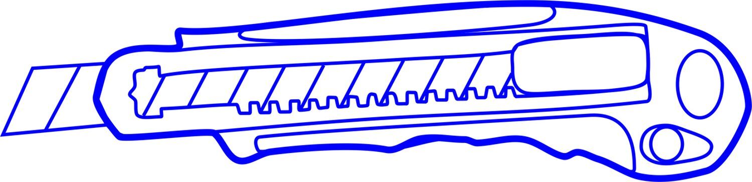 Universalmesser Profi, 9 mm bei leitermann.de günstig kaufen Universalmesser Profi, 9 mm