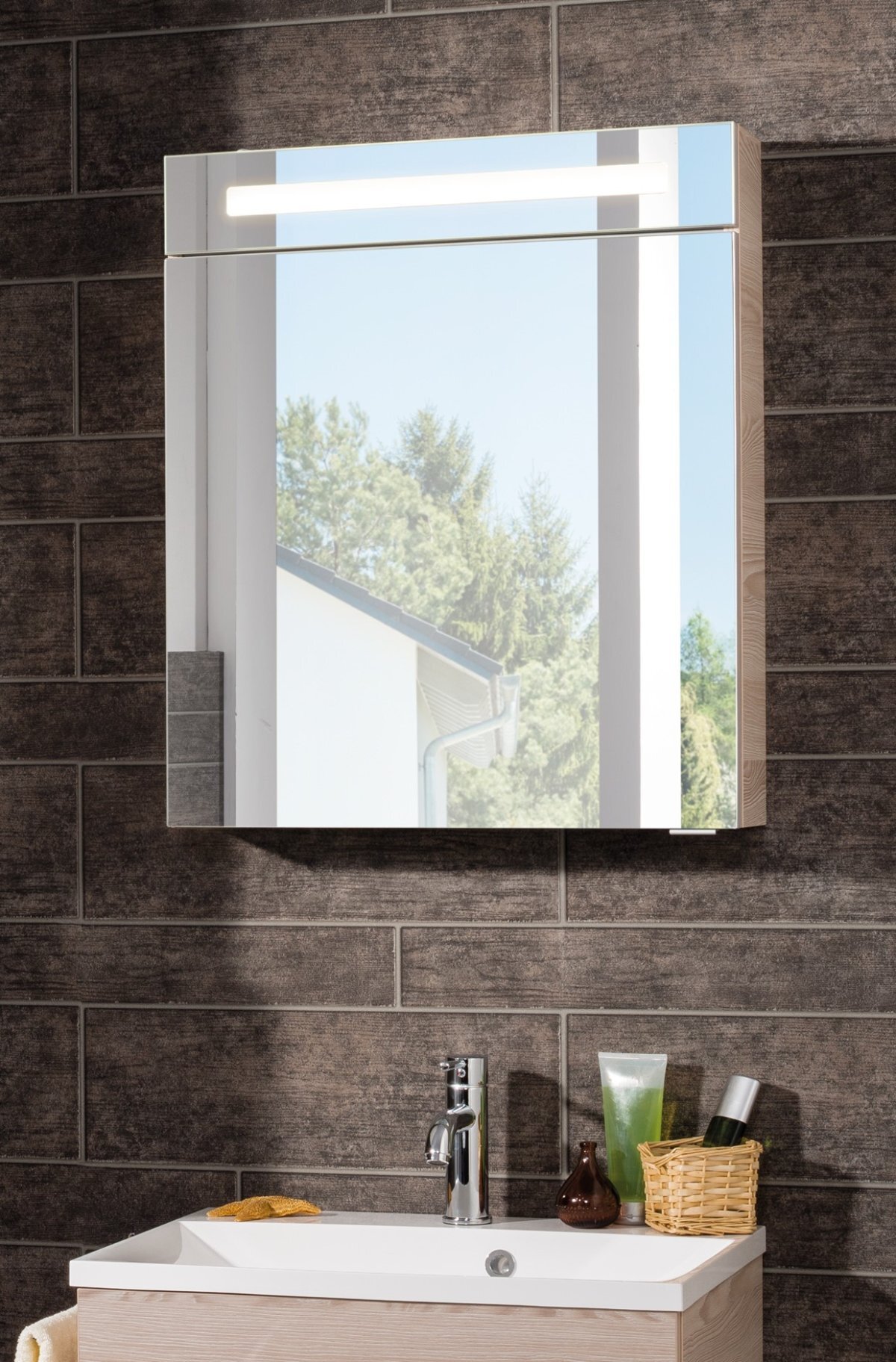 B.clever Spiegelschrank, LED bei leitermann.de günstig kaufen B.clever Spiegelschrank, LED