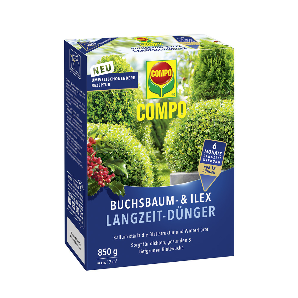 Buchsbaum- und Ilex Langzeit-Dünger