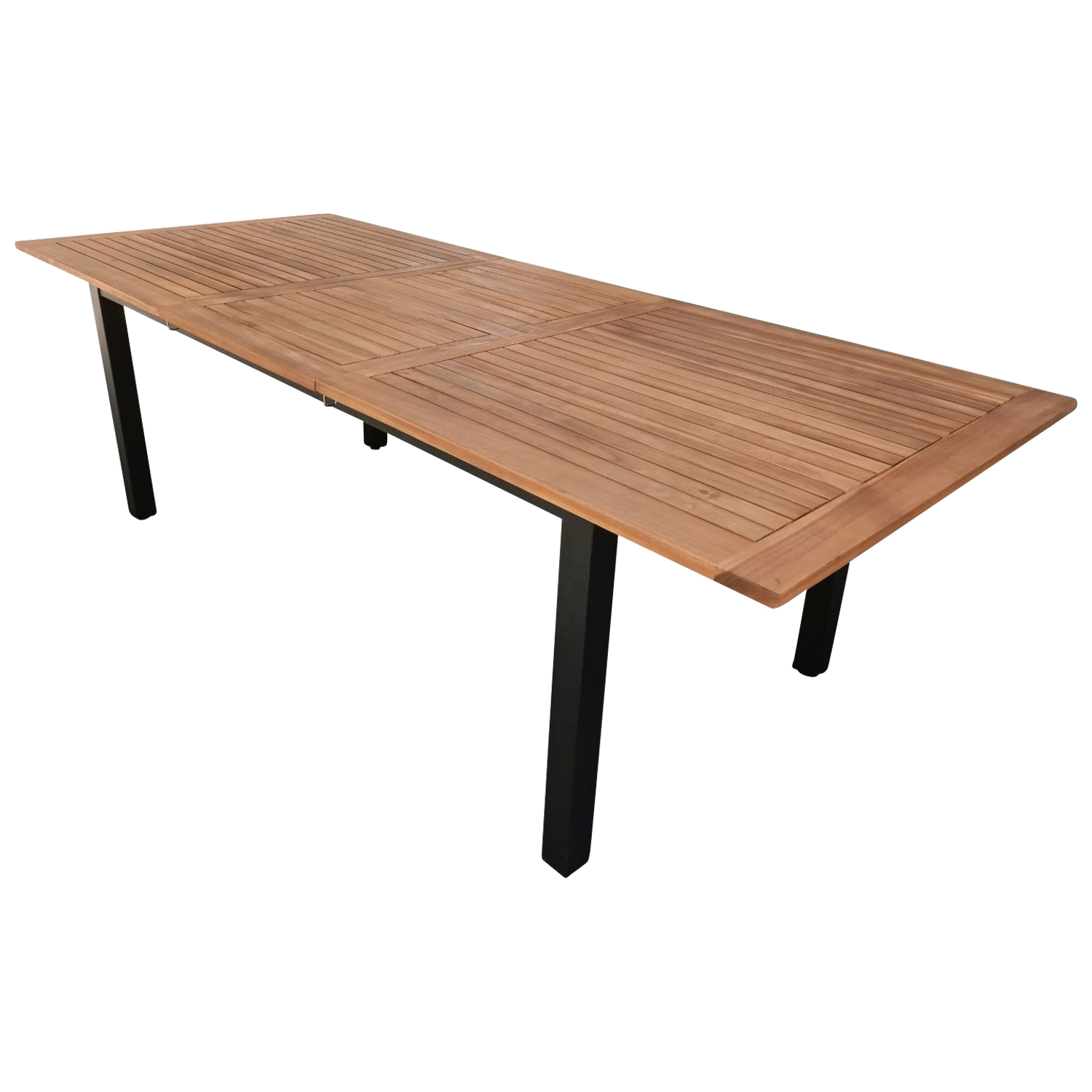 Ausziehtisch Aluminium/Akazie bei leitermann.de günstig kaufen Ausziehtisch Aluminium/Akazie