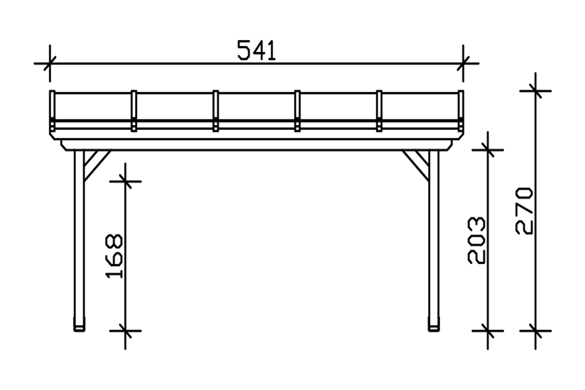 Terrassenüberdachung Ancona