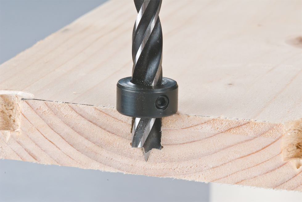 Bohrtiefenbegrenzer-Set 3-teilig