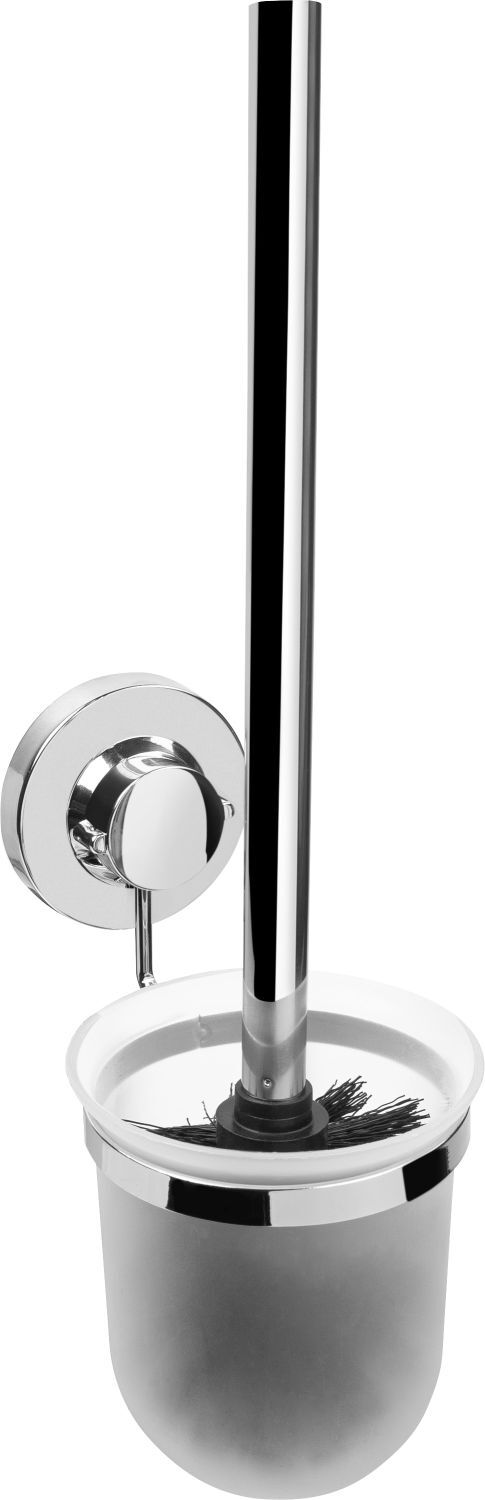 3in1 WC-Bürstenhalter Set Stahl verchromt 114 x 346 mm