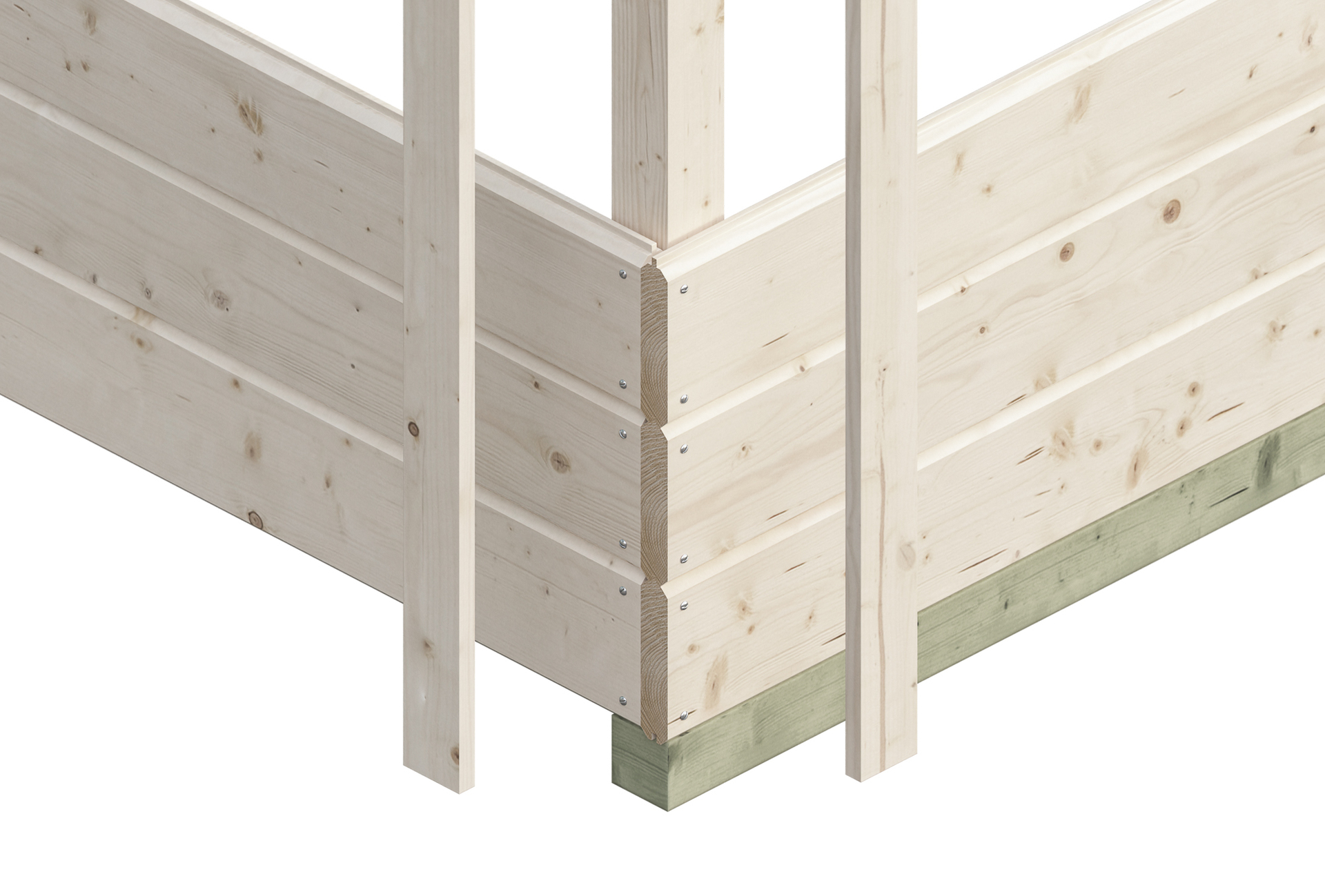 Gartenhaus Solna, 300x215cm, unbehandelt