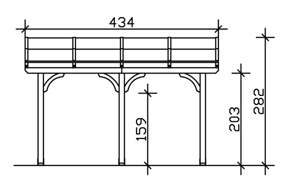 Terrassenüberdachung Venezia bei leitermann.de günstig kaufen Terrassenüberdachung Venezia