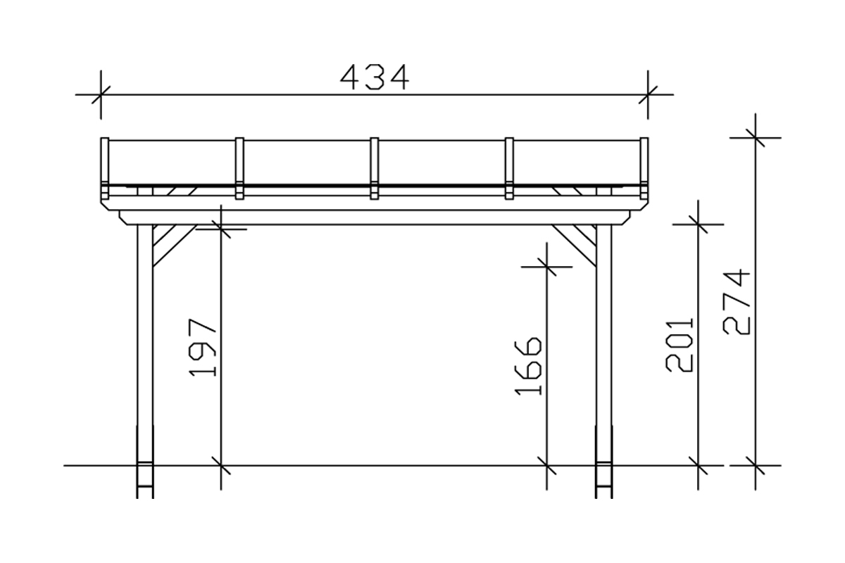 Terrassenüberdachung Sanremo