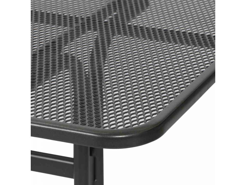 Steckmetall-Tisch, eisengrau