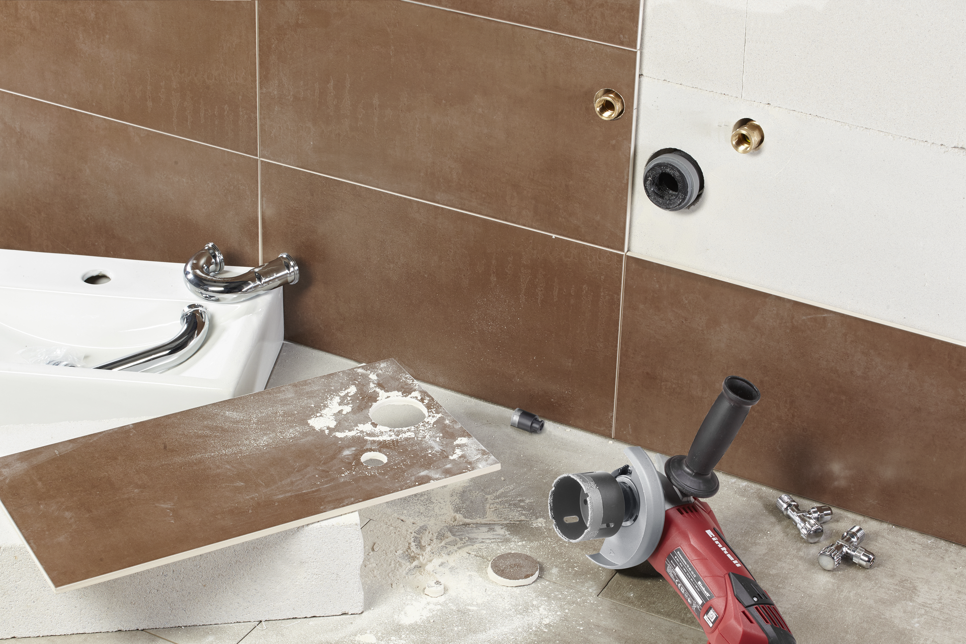 Diamant-Fliesenbohrer M14 D68mm bei leitermann.de günstig kaufen Diamant-Fliesenbohrer M14 D68mm