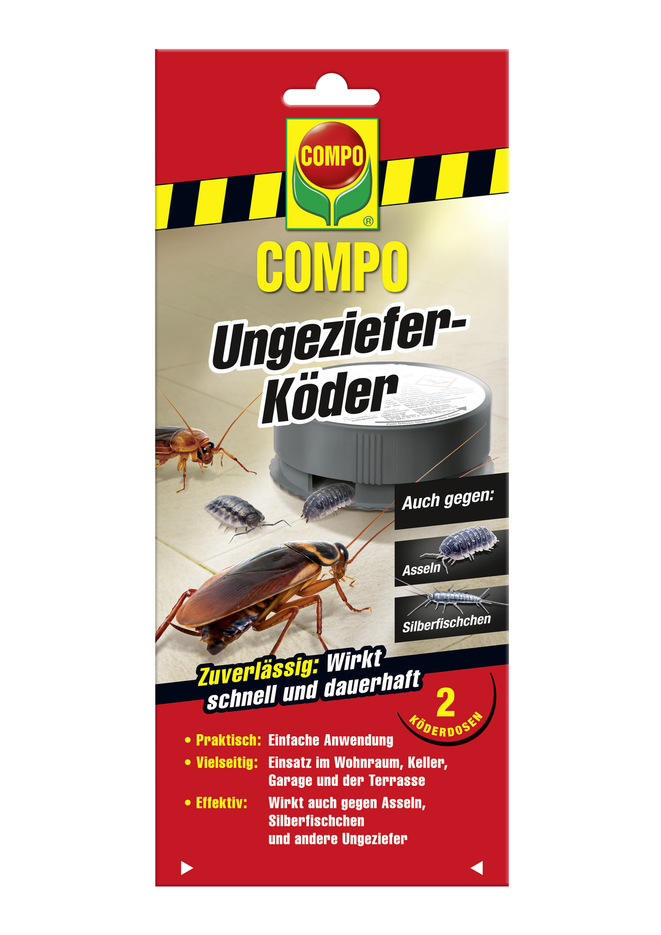 Compo GmbH Ungeziefer-Köder 2 Dosen