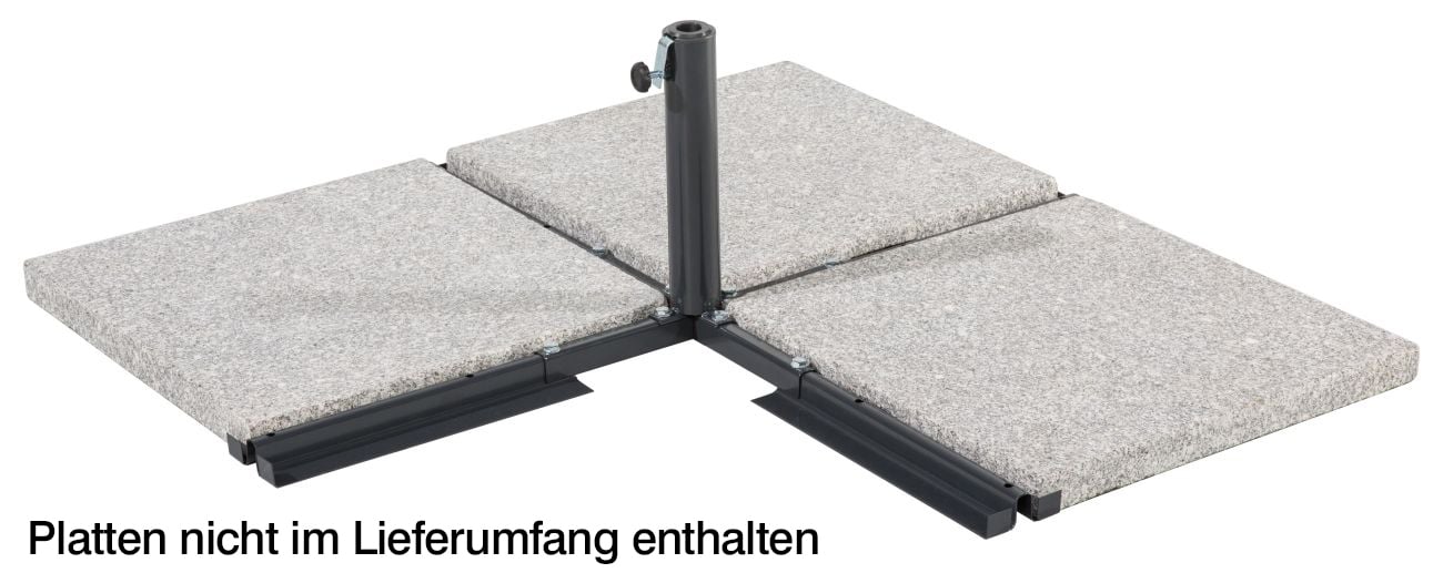 Platten-Ständer Standard ohne Wegeplatten