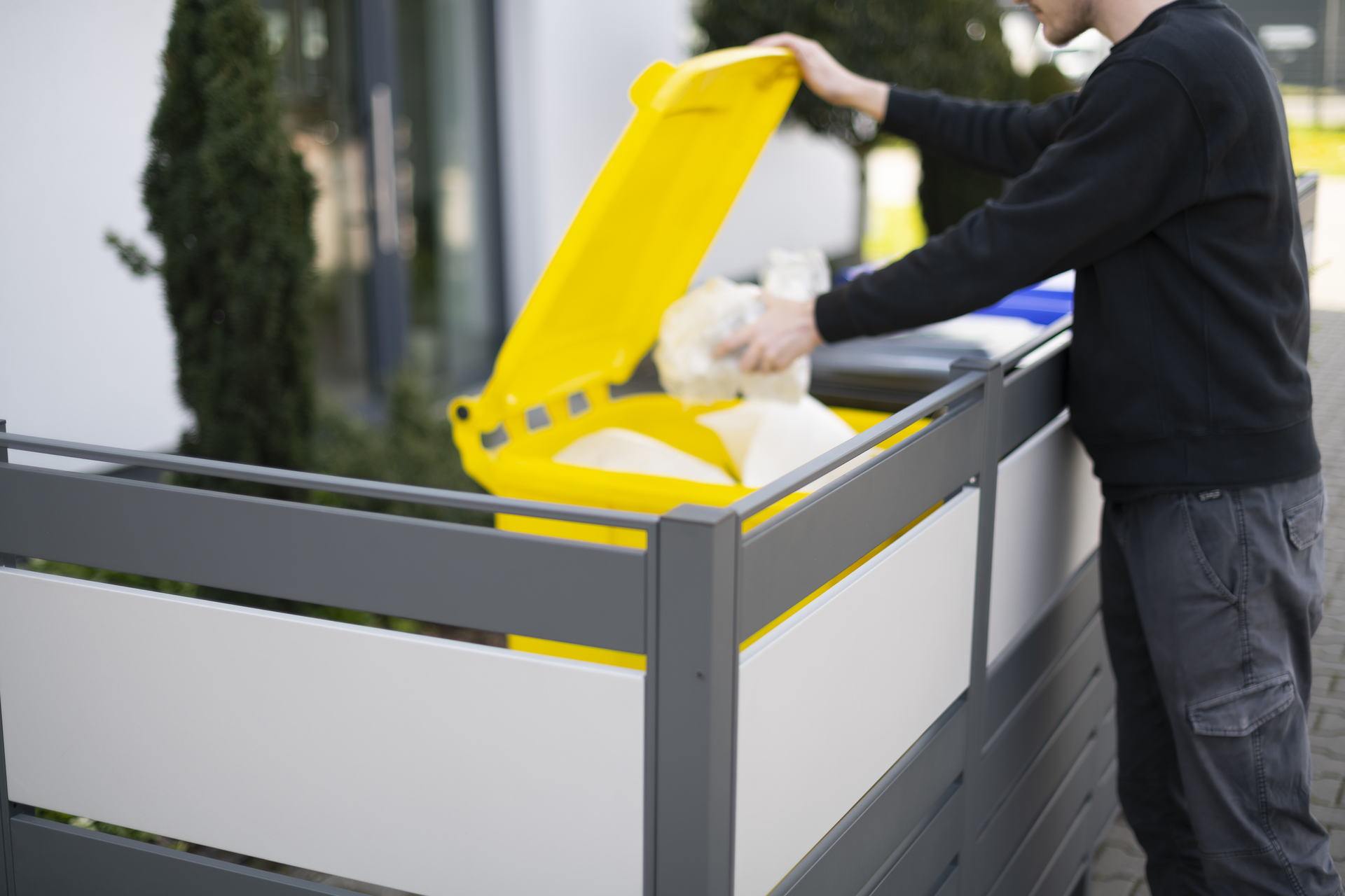 Mülltonnenverkleidung Planum bei leitermann.de günstig kaufen Mülltonnenverkleidung Planum