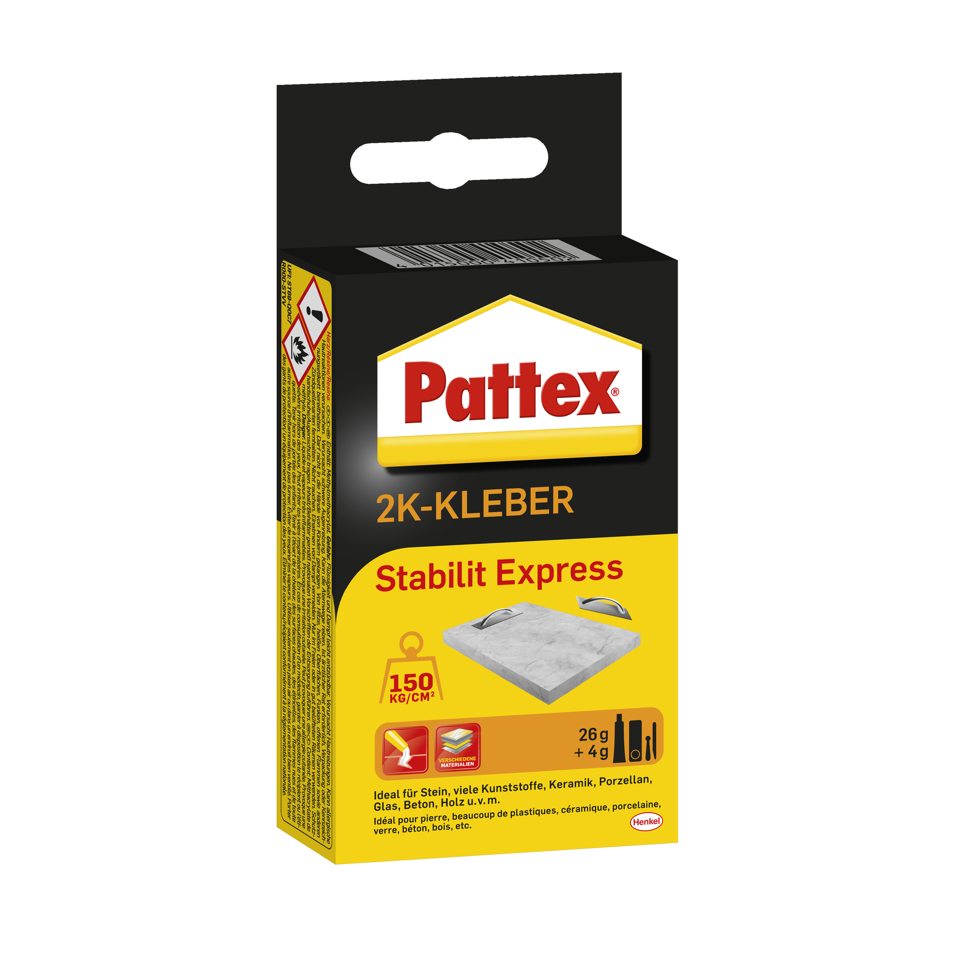 Henkel 2K-Kleber Stabilit Express braun