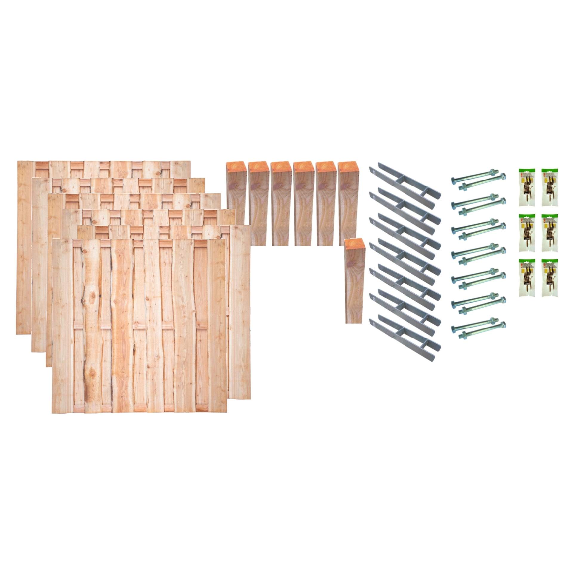 Sichtschutz Zaun-Set LINCOLN