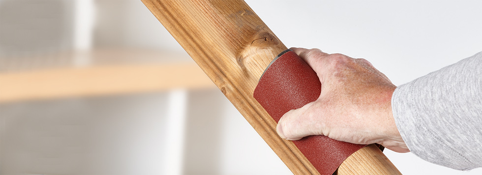 Schleifmittel auf Rollen