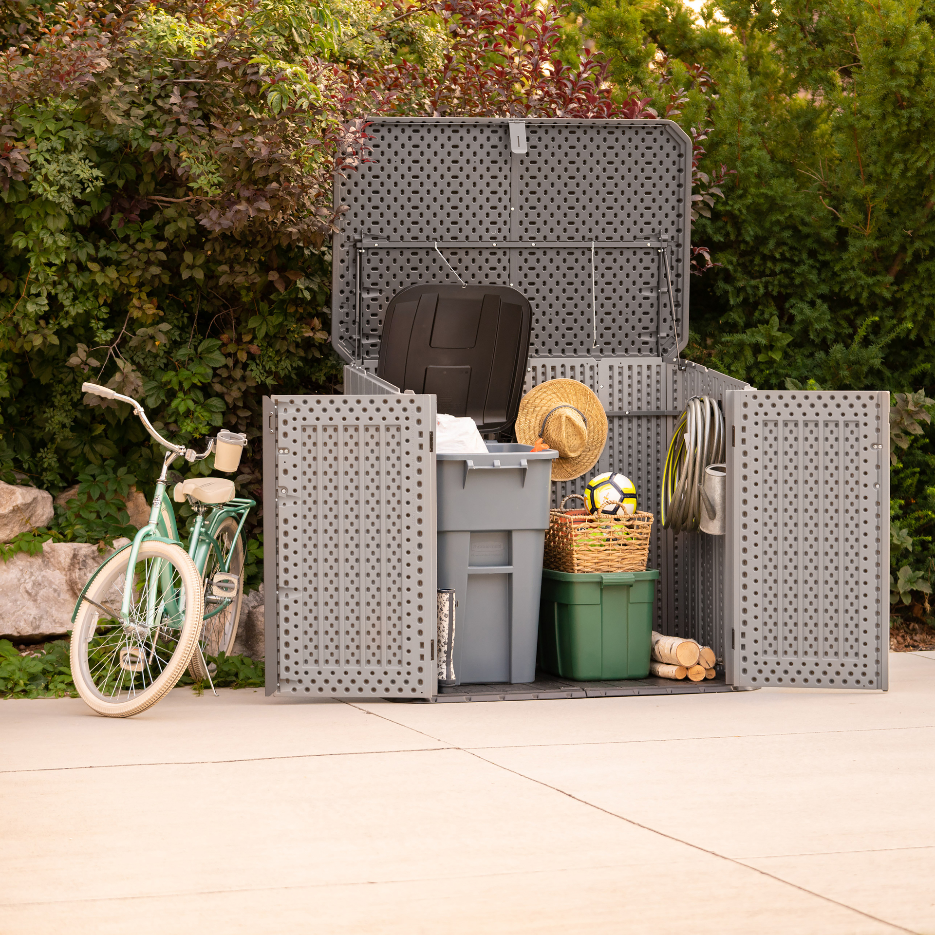 Mülltonnenbox & Gerätschrank Phil