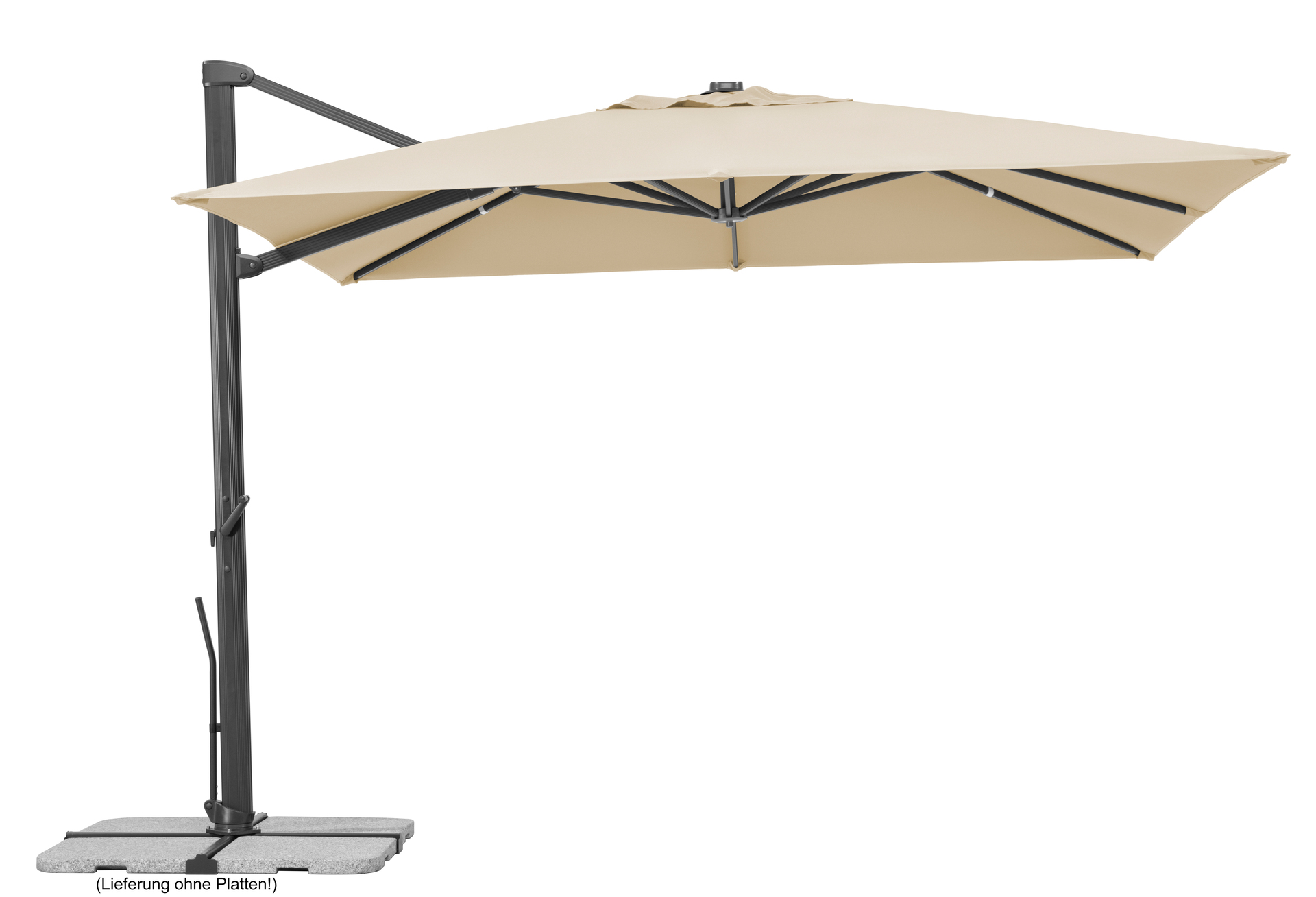 Ampelschirm Rhodos Smart 300x300cm bei leitermann.de günstig kaufen Ampelschirm Rhodos Smart 300x300cm