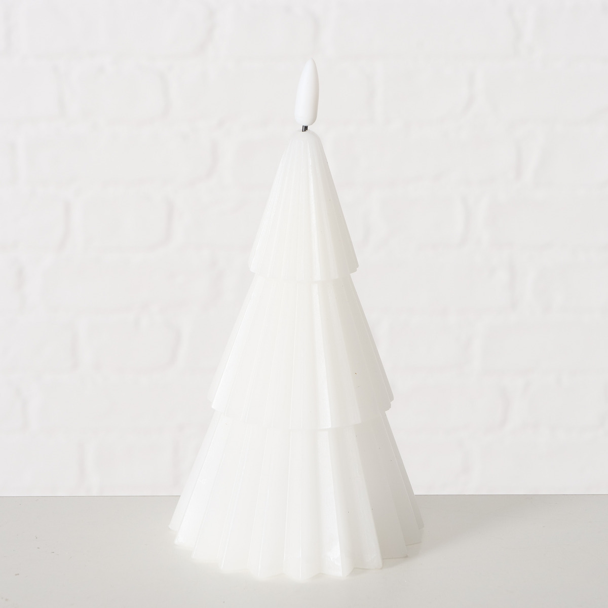 LED-Kerze Tannenbaum, 3-fach sortiert