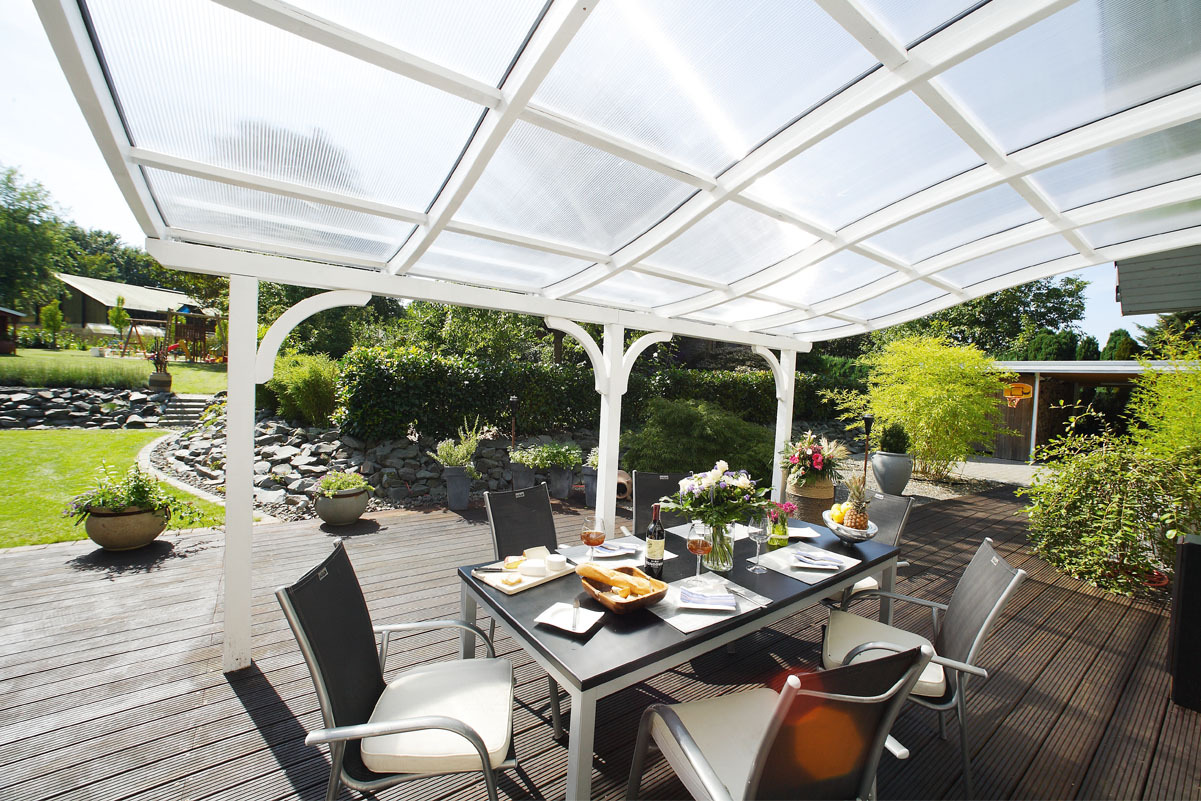 Terrassenüberdachung Venezia bei leitermann.de günstig kaufen Terrassenüberdachung Venezia