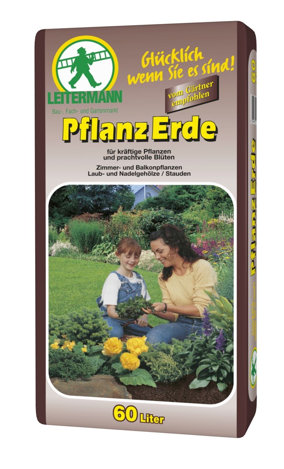 Leitermann Pflanzerde 60L bei leitermann.de günstig kaufen Leitermann Pflanzerde 60L