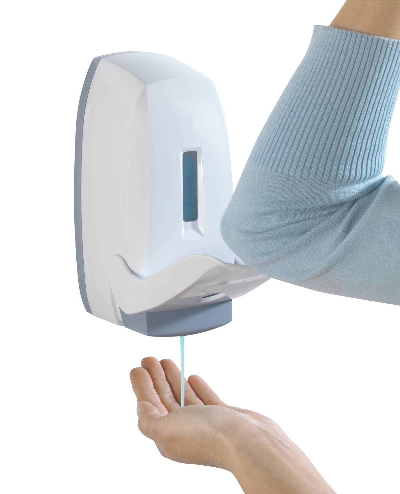 Desinfektion-/Seifenspender Assolo weiß bei leitermann.de günstig kaufen Desinfektion-/Seifenspender Assolo weiß