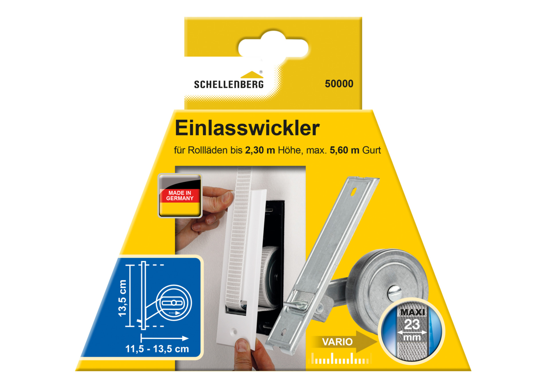 Einlasswickler Maxi, verzinkt bei leitermann.de günstig kaufen Einlasswickler Maxi, verzinkt