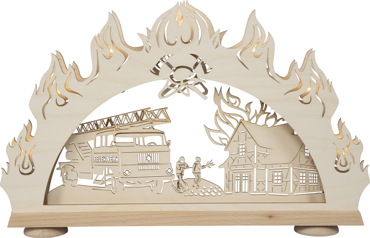 3D-Lichterbogen, 52x32x4,5cm, 7-flammig bei leitermann.de günstig kaufen 3D-Lichterbogen, 52x32x4,5cm, 7-flammig