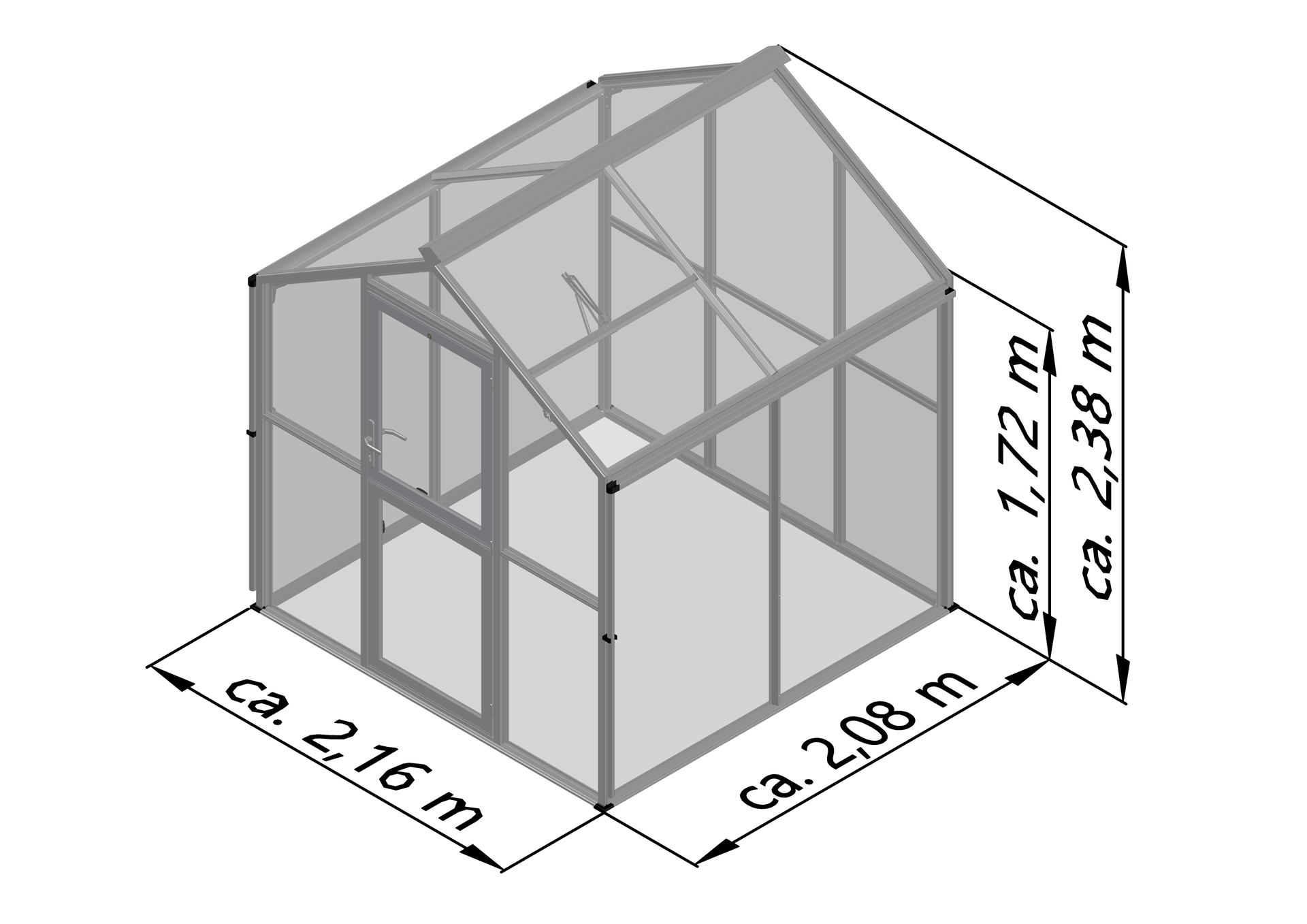 Gewächshaus Galant II