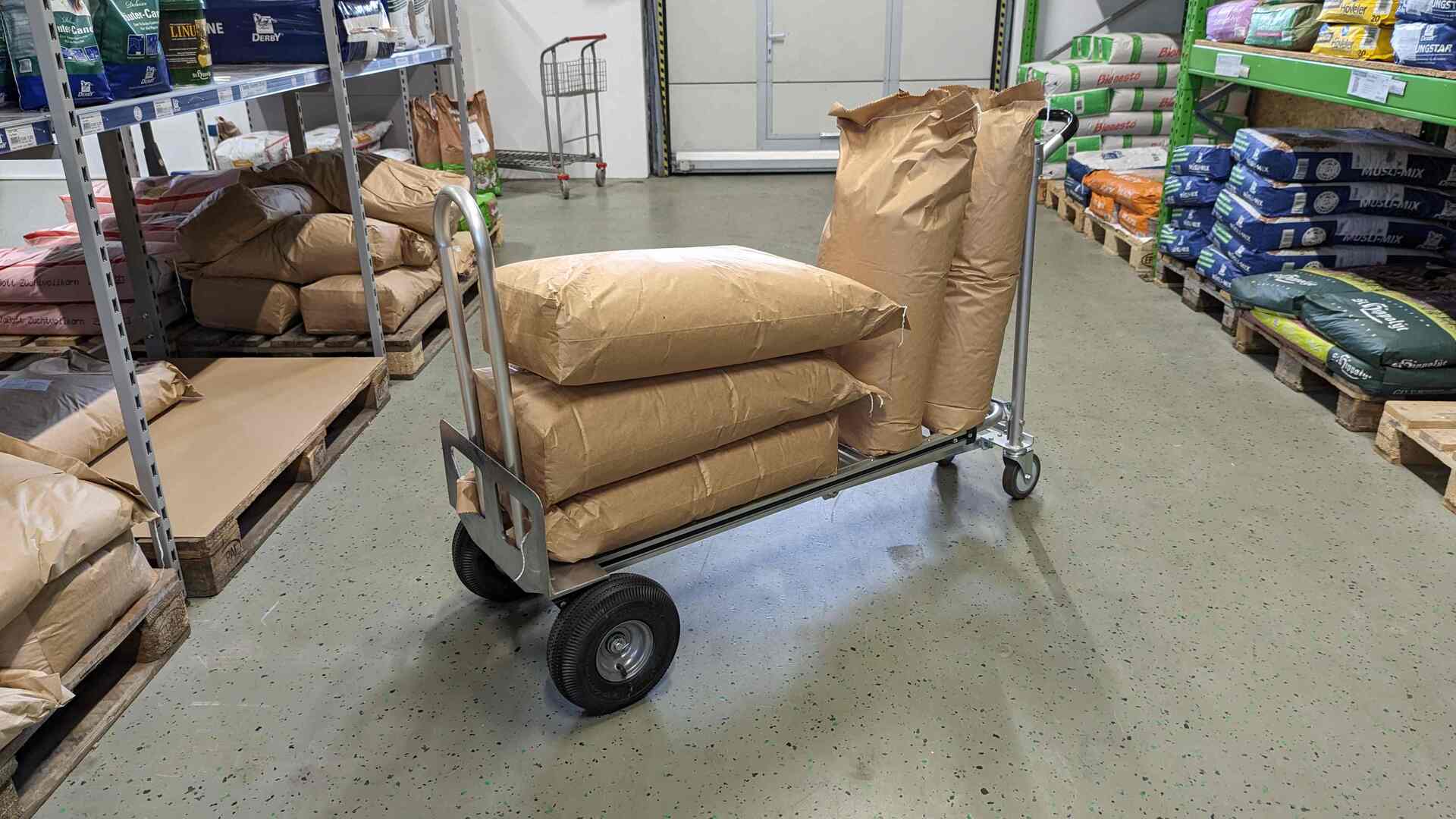 Alu-Multifunktions-Sackkarre 3 in 1 bei leitermann.de günstig kaufen Alu-Multifunktions-Sackkarre 3 in 1