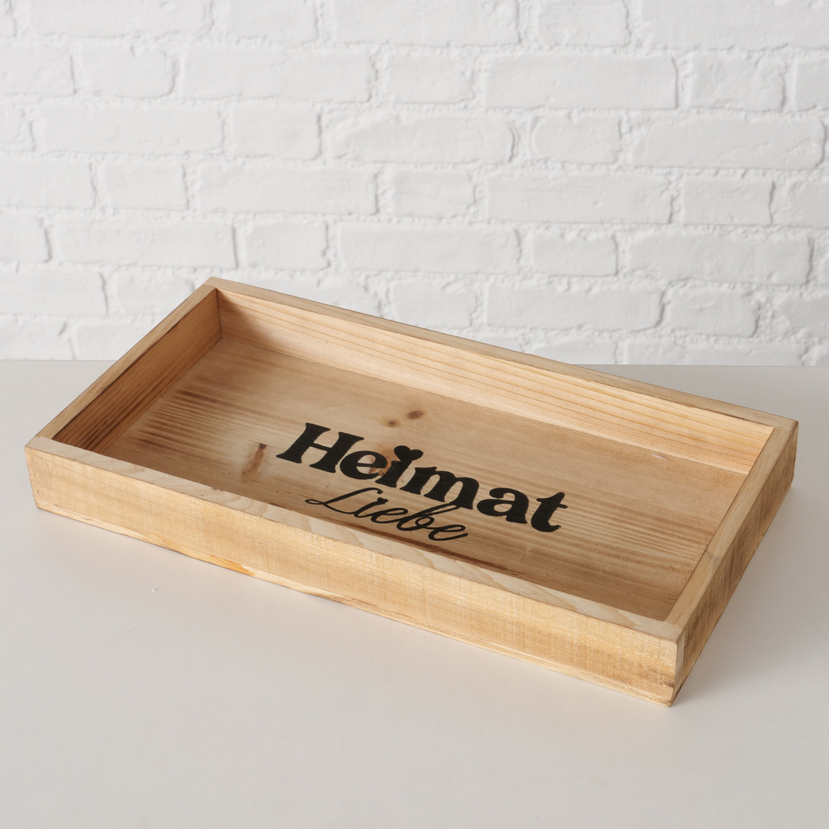 Tablett Heimatliebe bei leitermann.de günstig kaufen Tablett Heimatliebe