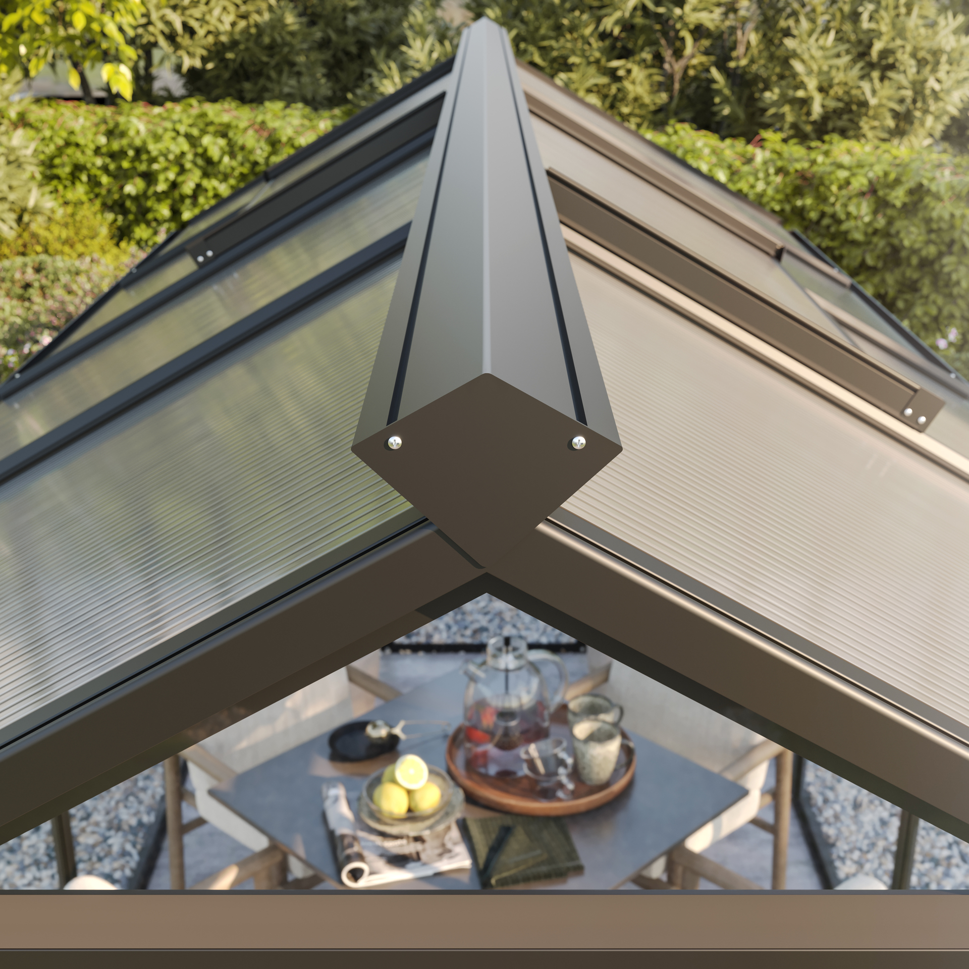 Gewächshaus Galant IV bei leitermann.de günstig kaufen Gewächshaus Galant IV