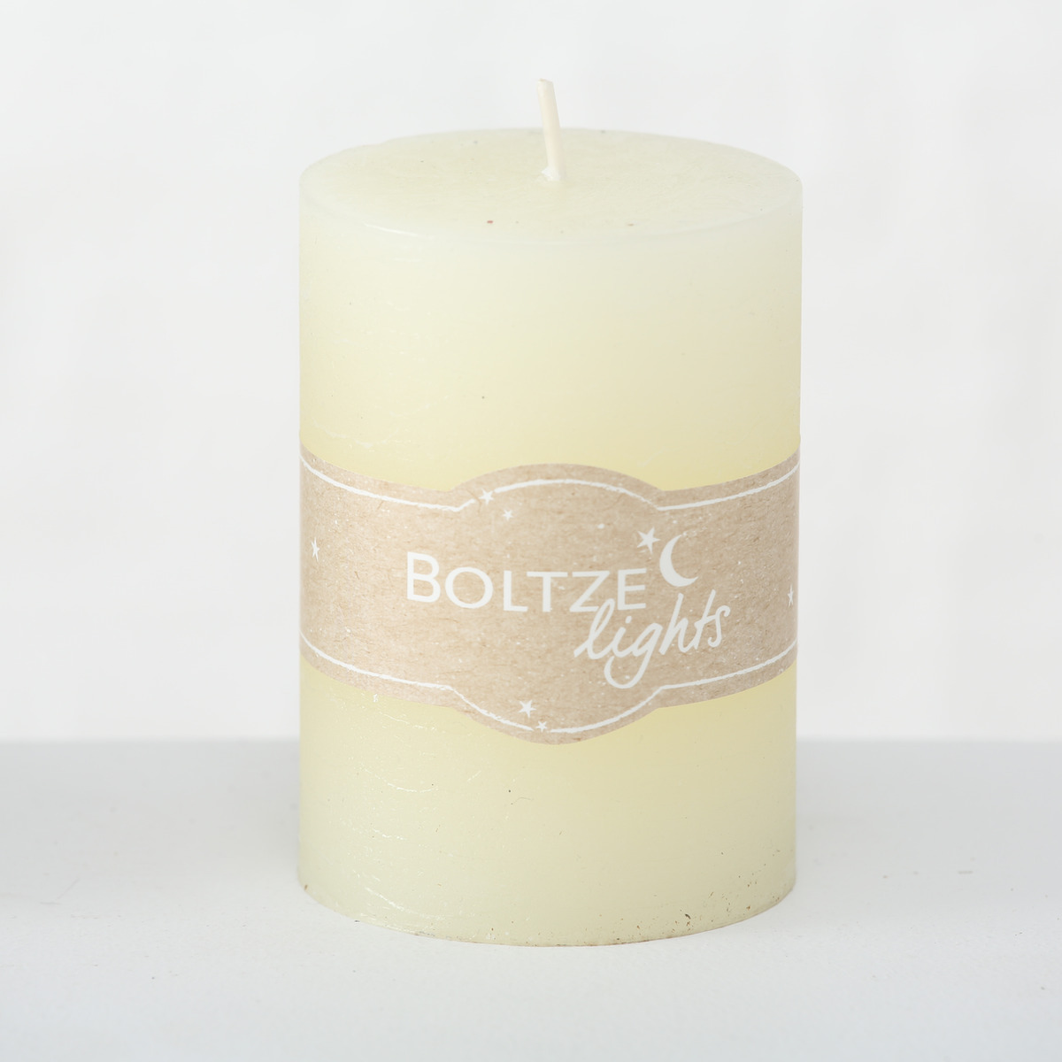 Stumpenkerze , Dekor 3-fach sortiert bei leitermann.de günstig kaufen Stumpenkerze , Dekor 3-fach sortiert