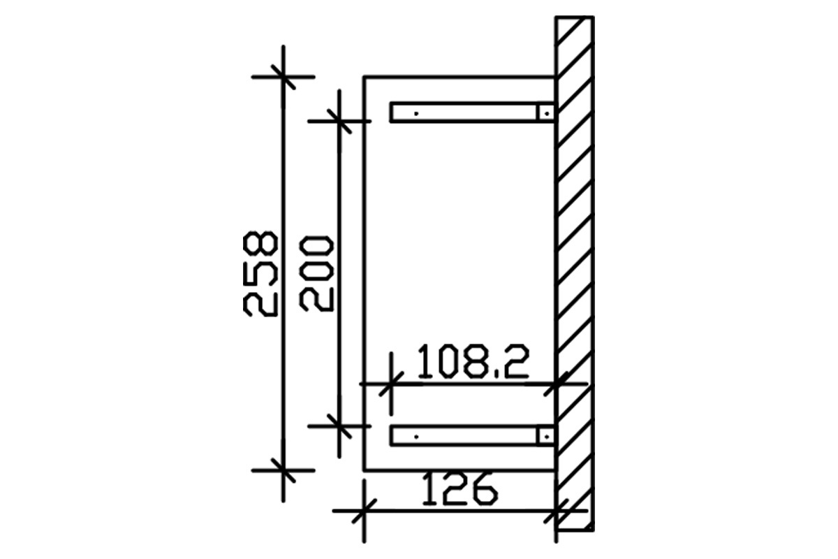 Vordach Wismar 1 Walmdach