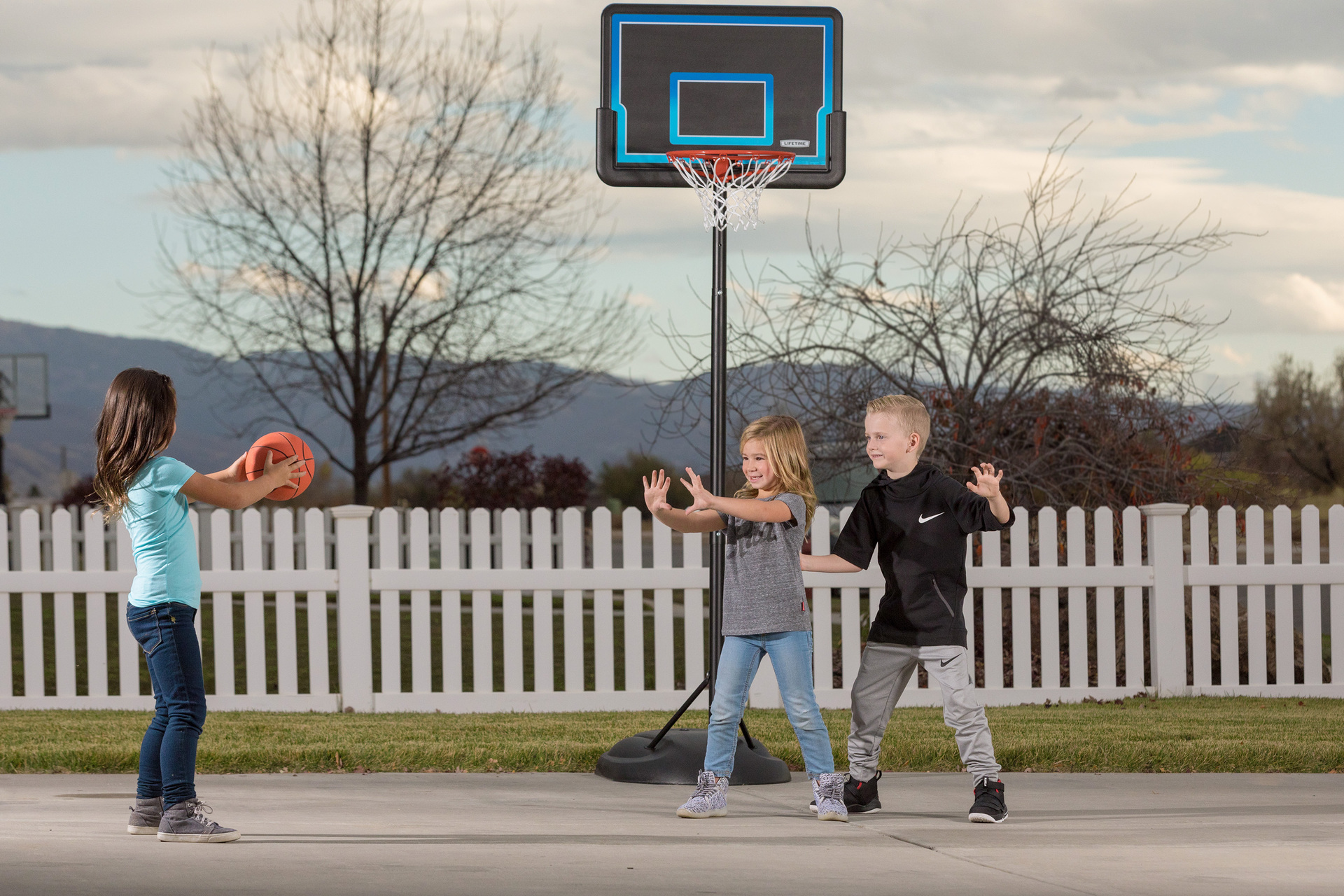 Basketballanlage Hawaii höhenverstellbar
