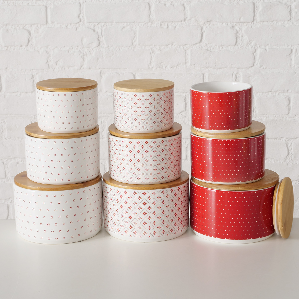 Vorratsdose Lilly, 3-fach sortiert bei leitermann.de günstig kaufen Vorratsdose Lilly, 3-fach sortiert