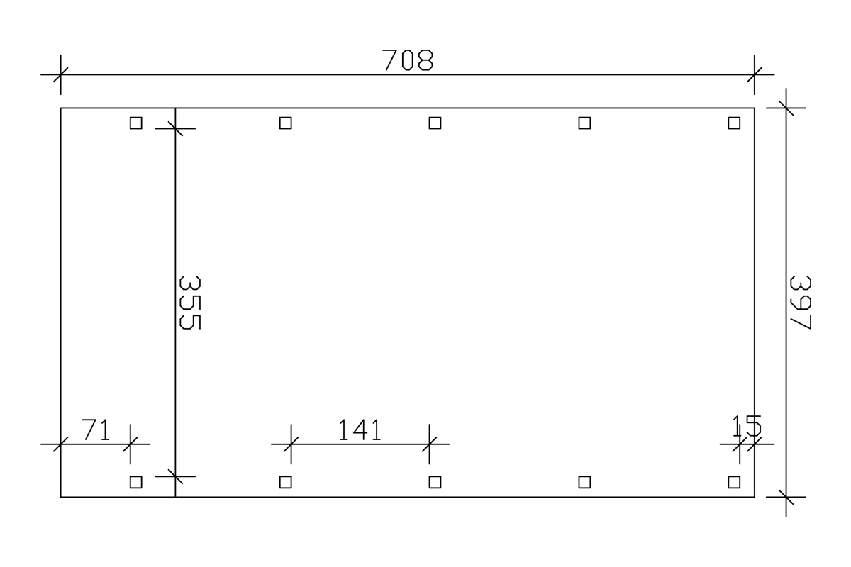Carport Friesland bei leitermann.de günstig kaufen Carport Friesland