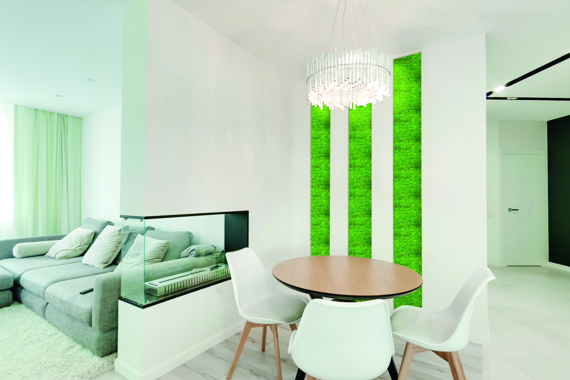 Wandpaneel Modular Wall Echtmoos