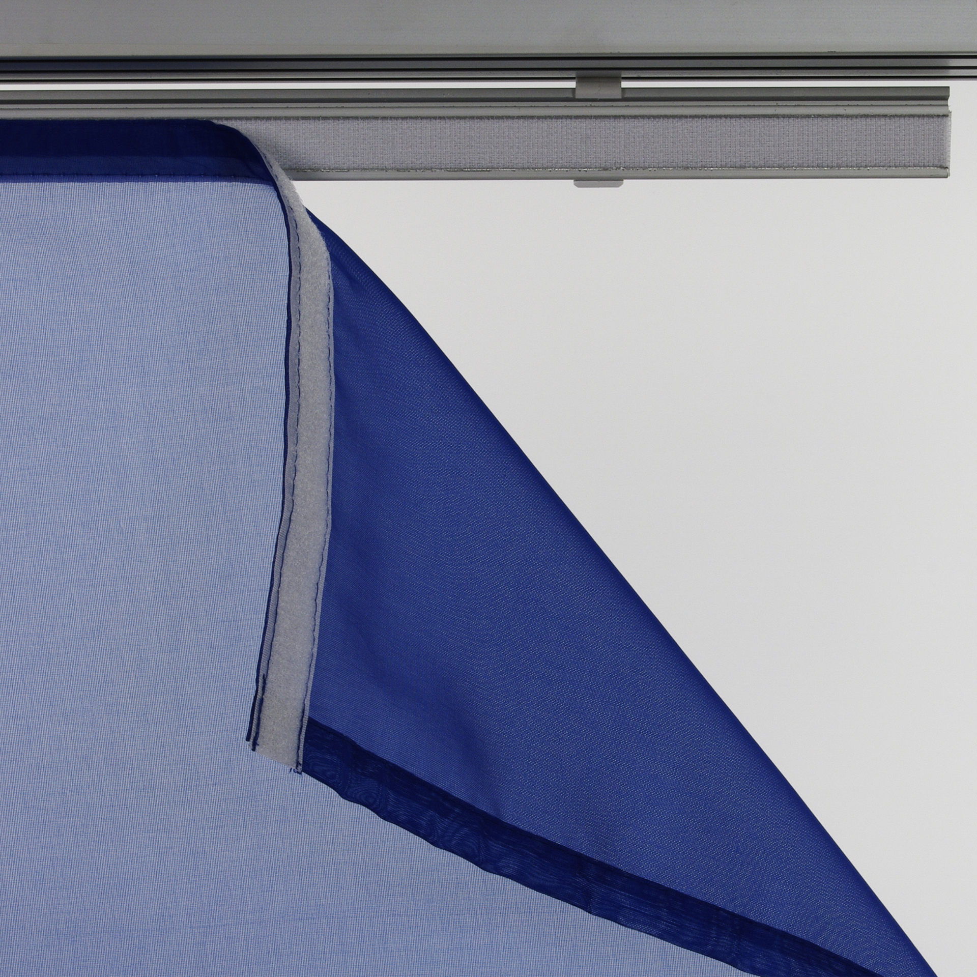 Flächenvorhangstoff Polyester 60x245cm blau