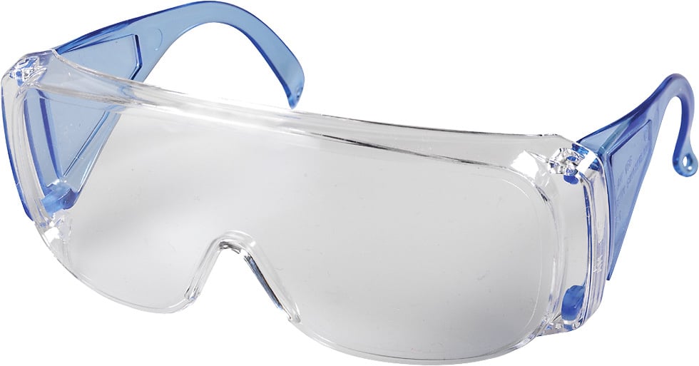 kwb Germany GmbH Schutzbrille mit blauem Bügel