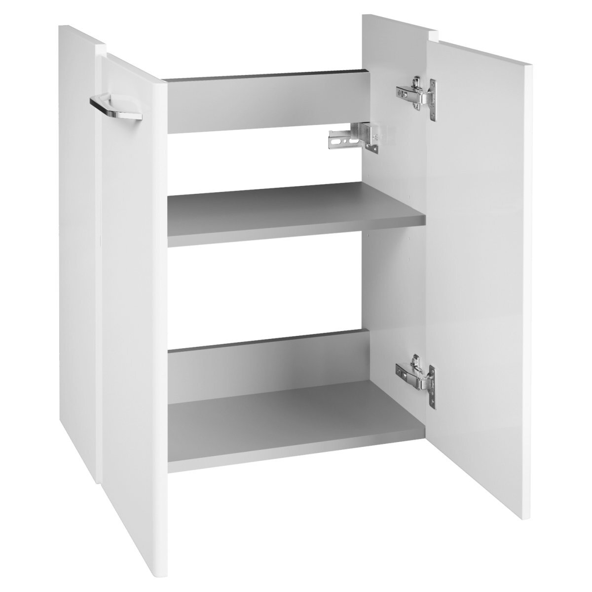 MILANO Mini-Waschtischunterschrank 52x61x27,5cm, 2Türen