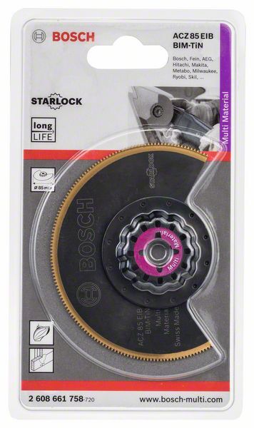 BIM-TiN Segmentsägeblatt ACZ 85 EIB Multi Material
