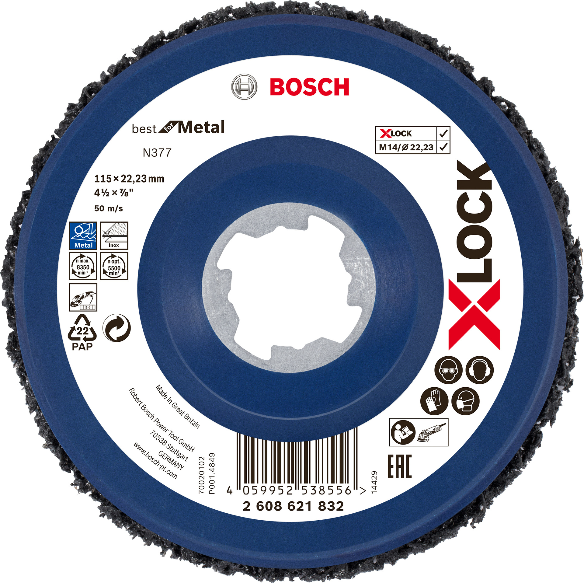 Bosch X-LOCK N377 Reinigungsscheibe