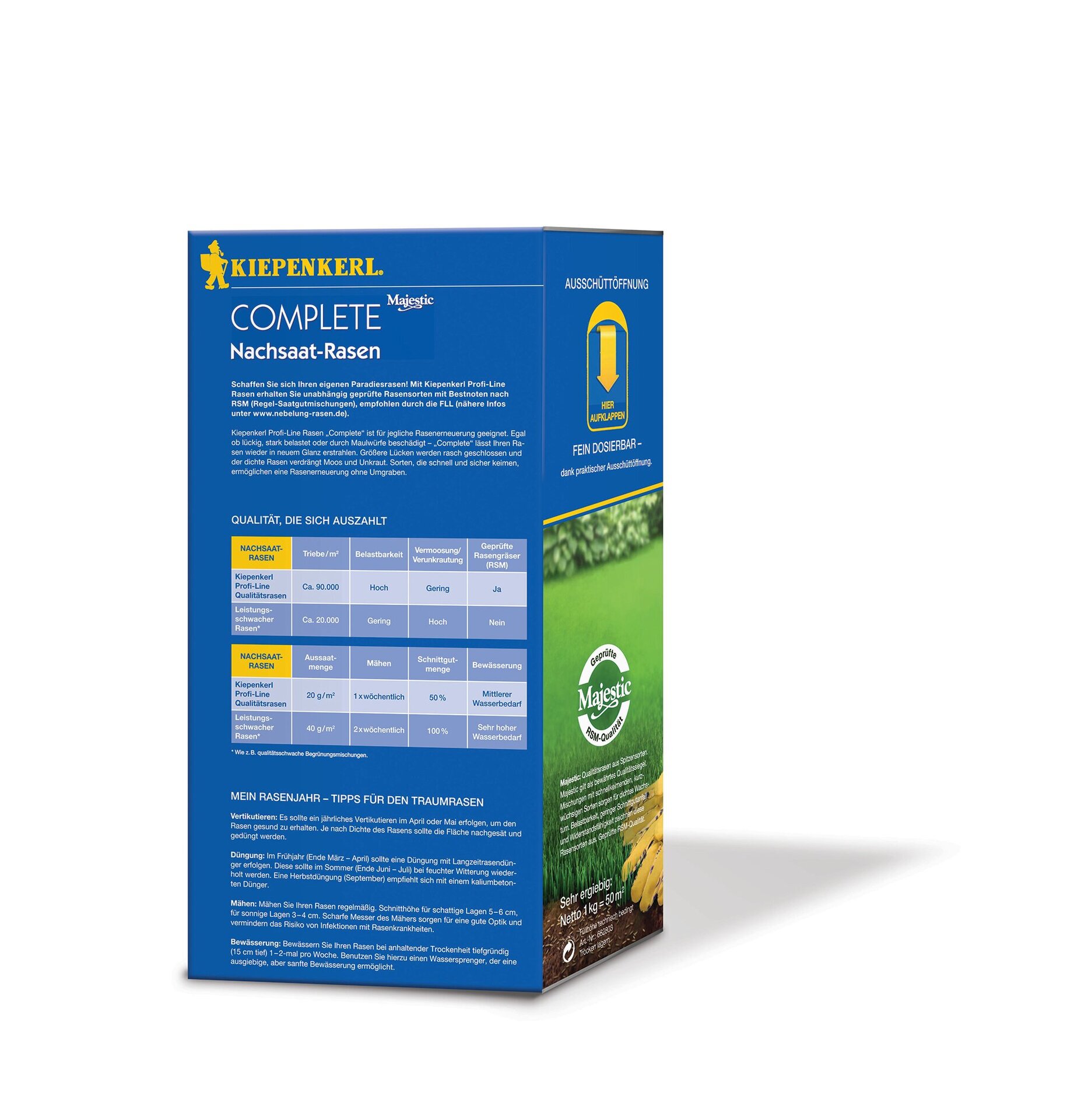 Complete Nachsaat-Rasensamen bei leitermann.de günstig kaufen Complete Nachsaat-Rasensamen