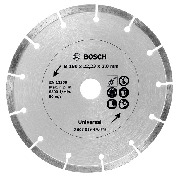 Bosch Diamanttrennscheibe 180 Baumaterial