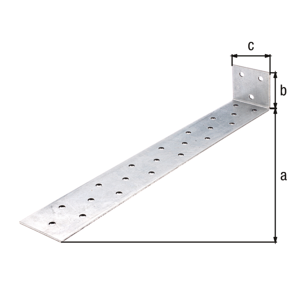 Flachstahl-Betonanker zum Einbetonieren