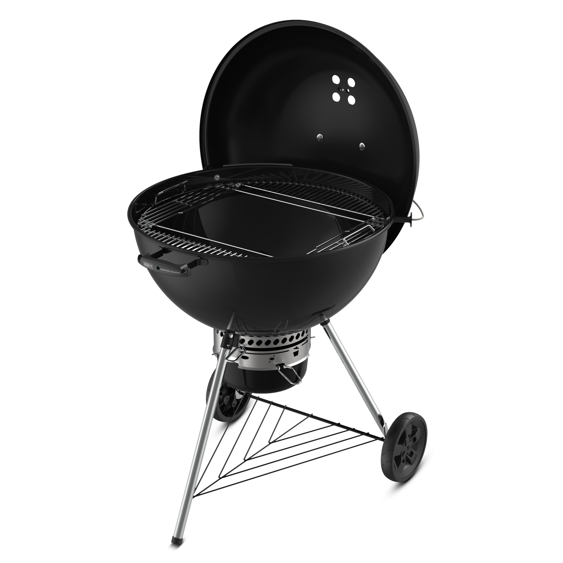 Weber Master-Touch E-6755 Holzkohlegrill, 67cm, schwarz