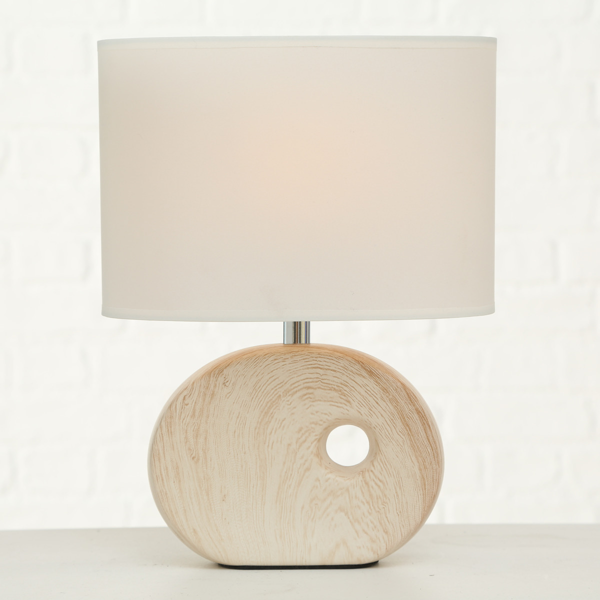 Tischleuchte Oakville, Dekor 2-fach sortiert