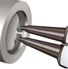 Knipex Sicherungsringzangen-Set 4tlg.