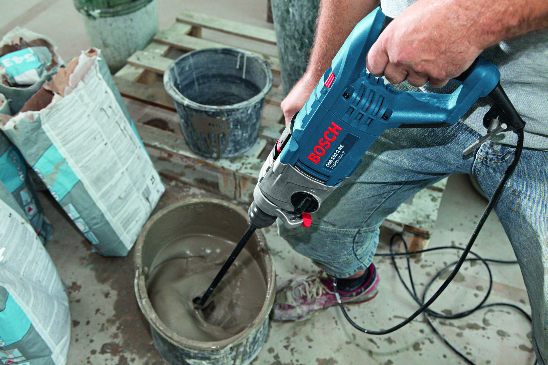 Schlagbohrmaschine GSB 162-2 RE Professional