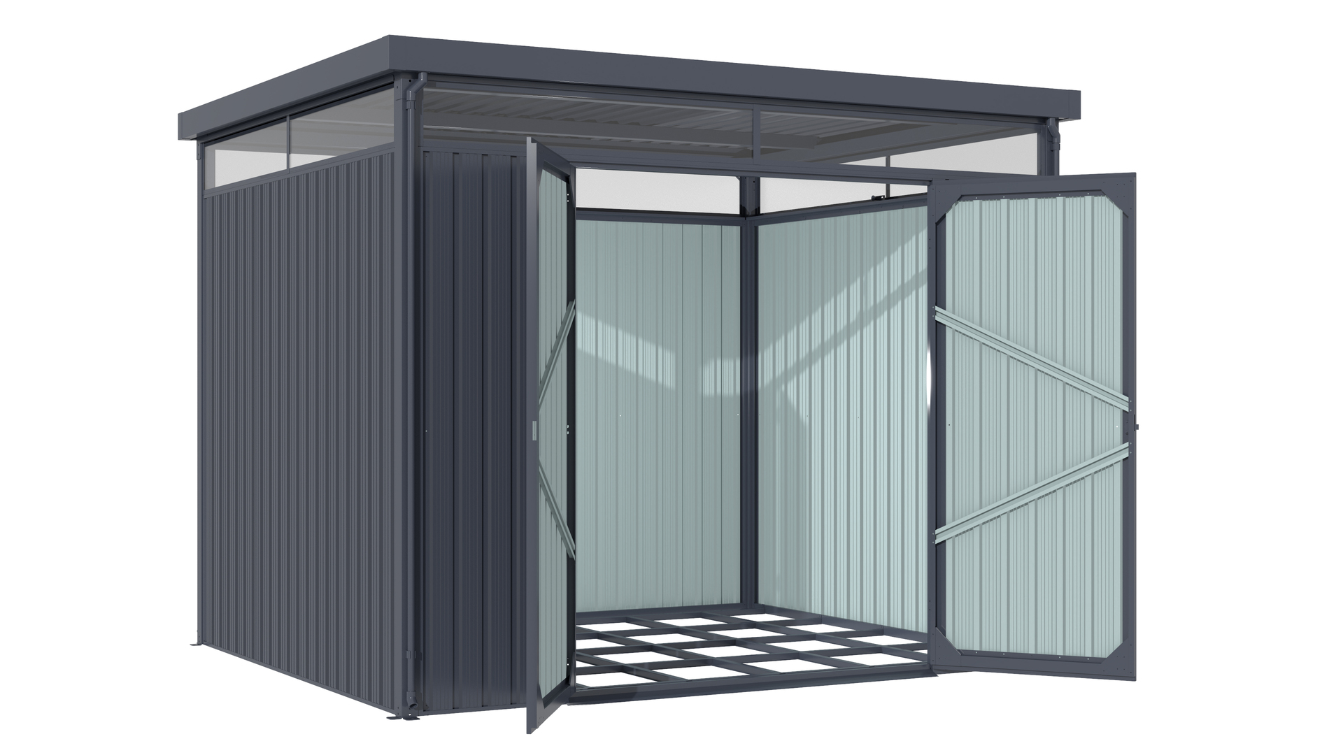 Gerätehaus Rheinfelden, anthrazit matt